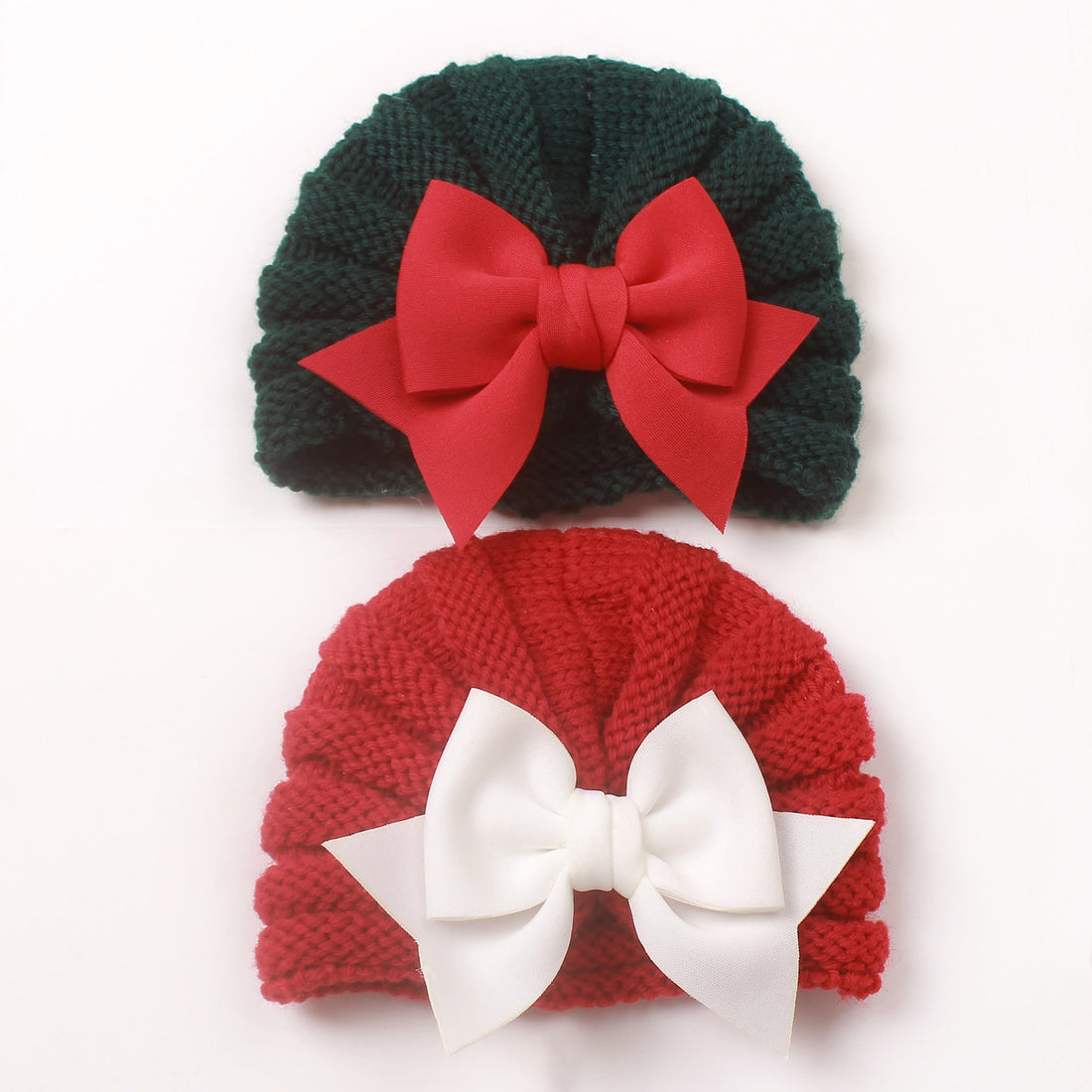Baby Christmas Bow Beanie