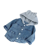 Baby Toddler Denim Hooded Jacket