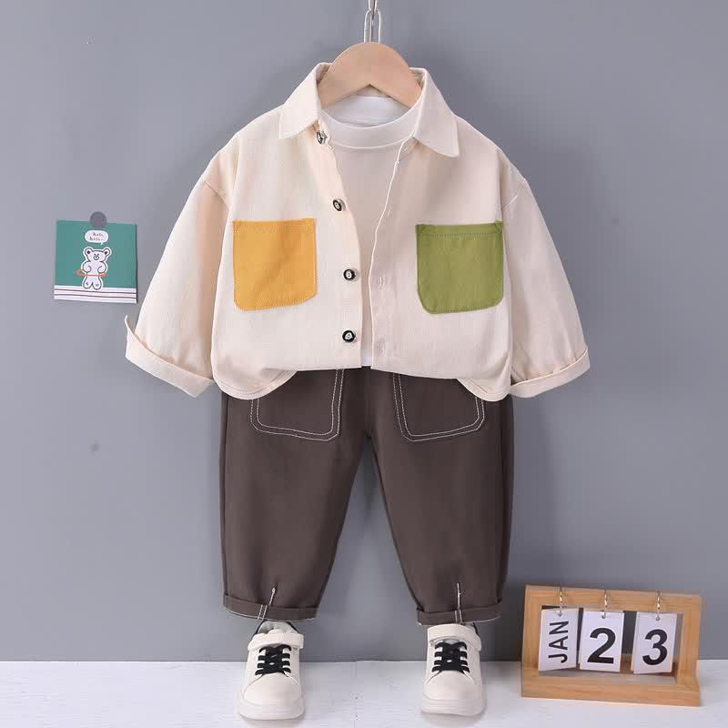 Toddler Boy Casual 3 Pieces Set