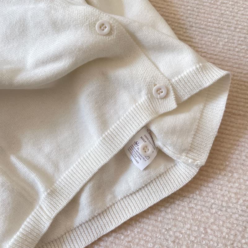 Baby Toddler Embroidered Bear Cardigan