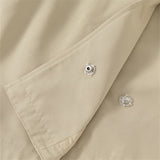Toddler Girl Lapels Puff Sleeves Simple Coat