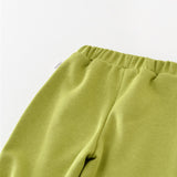 DINOSAUR Baby Casual Slogan Zipper Green Coat Pants