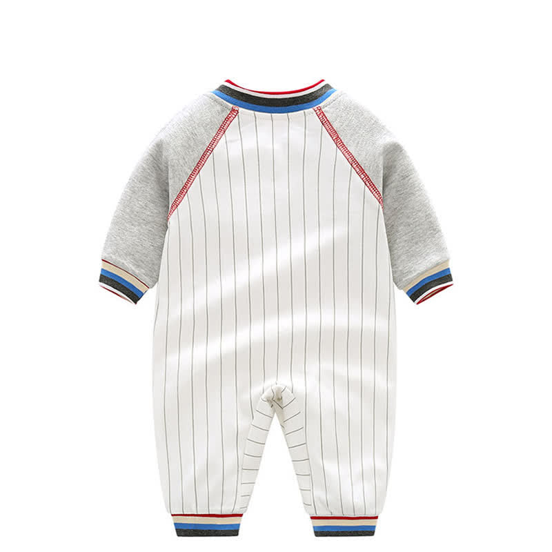 MOMMY'S ALL STAR Baby Striped Romper