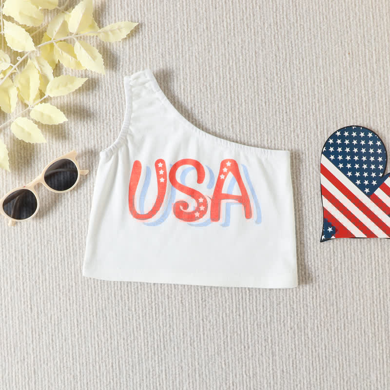 USA Toddler Girl Camisole and Pants Set