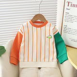 Toddler Hat Striped Sweatshirt