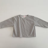 Toddler Striped Patch Casual Shirt