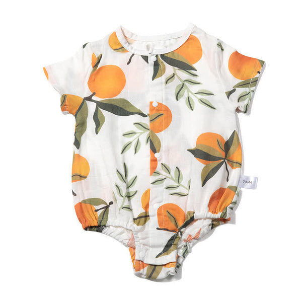 Baby Orange Cozy Bodysuit