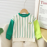 Toddler Hat Striped Sweatshirt