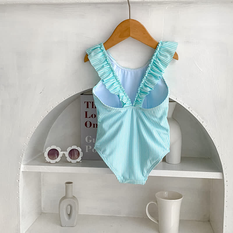 Toddler Striped One Piece Swimsuit