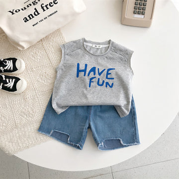 HAVE FUN Toddler Tank Top and Shorts Set