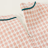 Toddler Girl Plaid Bowknot Sleeveless Dress