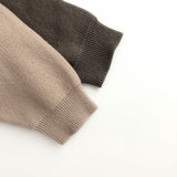 Toddler Color Block Knitted Sweater