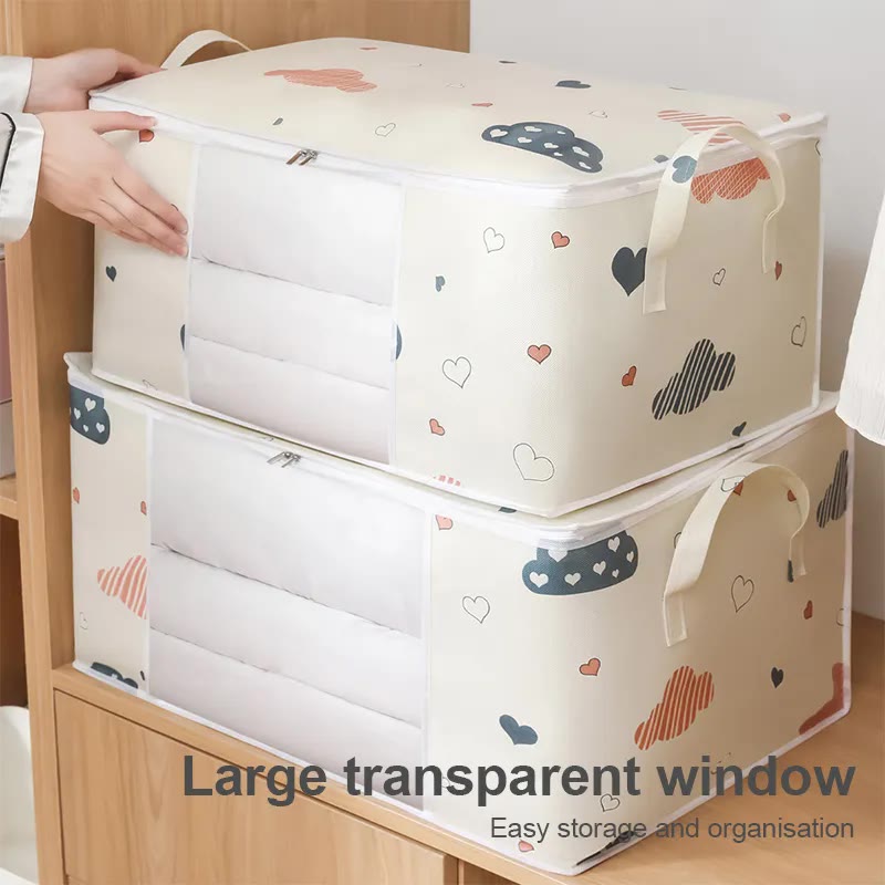 Big Capacity Quilt Clothes Clouds Storage