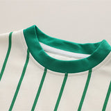 Toddler Hat Striped Sweatshirt