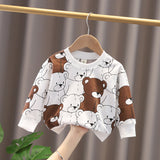 Baby Toddler Brown Bear Casual Sweatshirt
