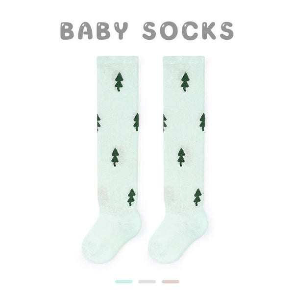 Baby Toddler Tree Dino Bear Knee Socks
