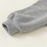 Toddler Casual Loose Solid Color Hooded Zipper Coat