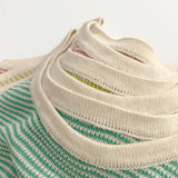 Toddler Knitted Striped Tank Top