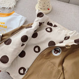 NAIVE TEDDY Baby Toddler Reversible Dot Bear Jacket