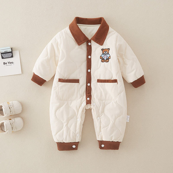 HUG Baby Bear Polo Quilted Romper