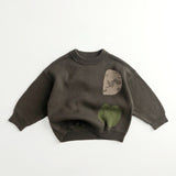 Toddler Color Block Knitted Sweater