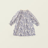 Toddler Girl Lace Wash Painted Flower Princess Dress