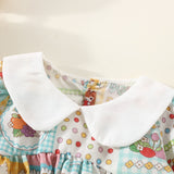 Baby Toddler Girl Animal Food Bow Flower Dress