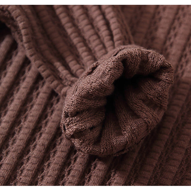 Toddler Ribbed Solid Color Ripped Sweatshirt