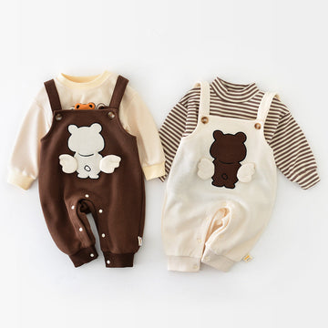 Baby Bear Wing Overalls