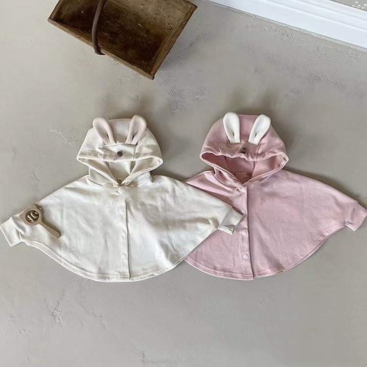 Baby Rabbit Ears Hooded Cloak