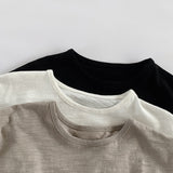 Toddler Boy Solid Color Cozy T-Shirt
