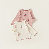 Toddler Girl Cherry Sweatshirt