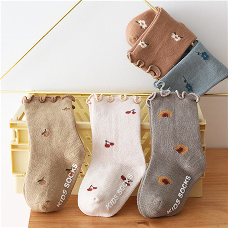 Baby Stringy Selvedge Floor Socks