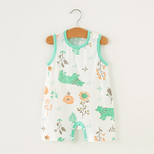Baby Forest Super Thin Sleeveless Romper