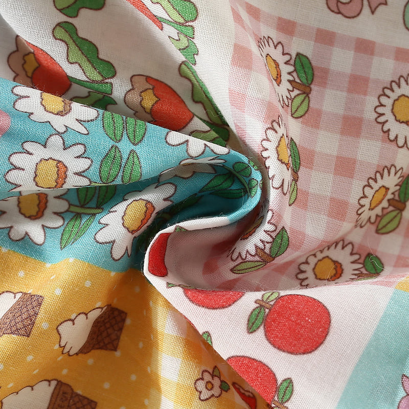Baby Toddler Girl Animal Food Bow Flower Dress