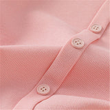 Toddler Solid Color Button Sweatshirt