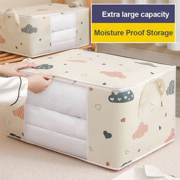 Big Capacity Quilt Clothes Clouds Storage