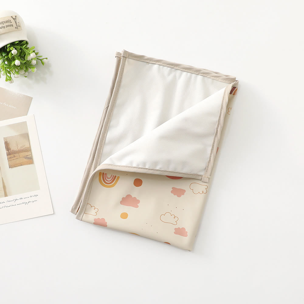 Cute Print Waterproof Baby Diaper Changing Mat