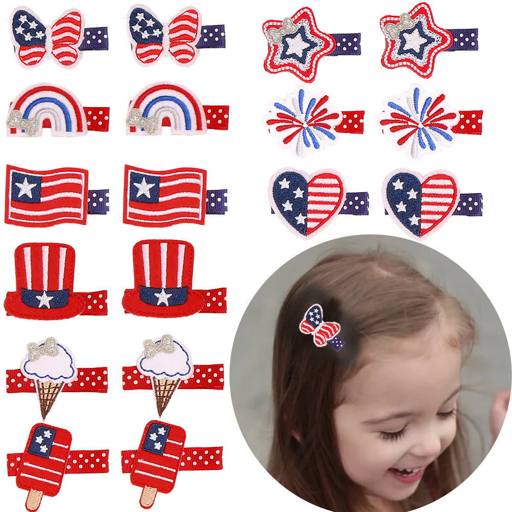 Baby Independence Day Hair Clip