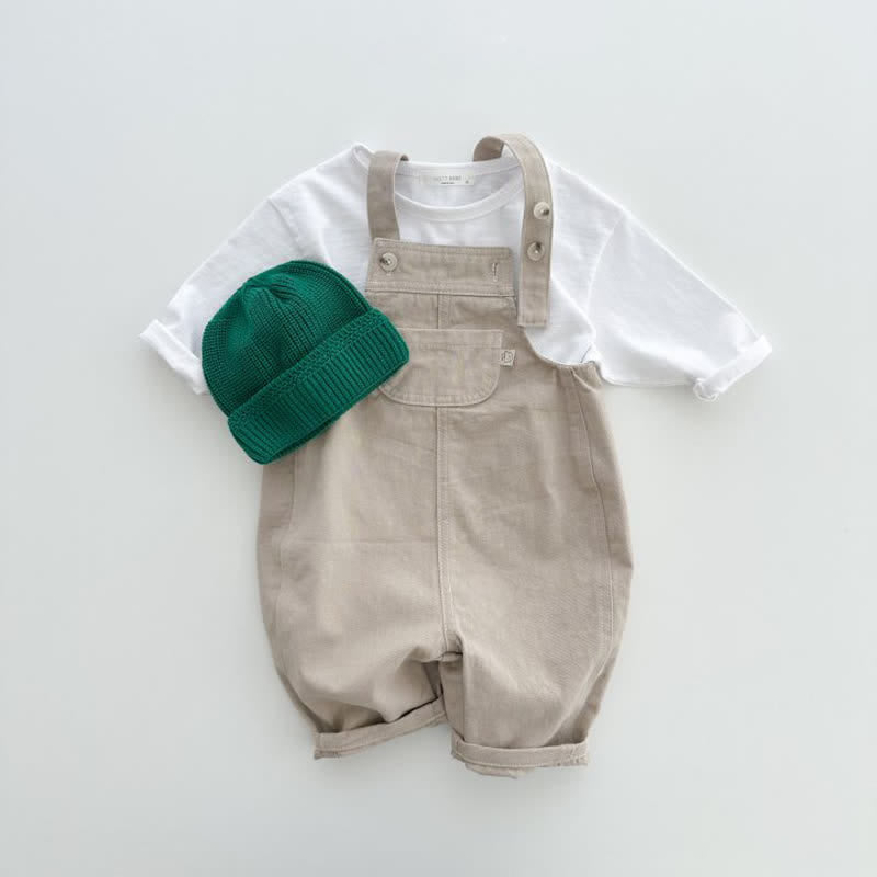 Toddler Pocket Casual Overalls