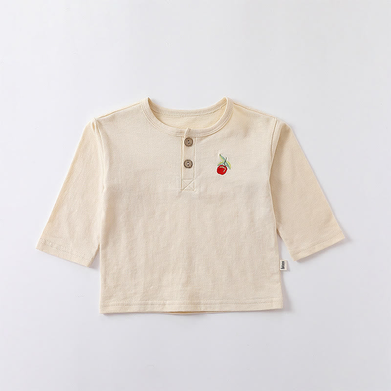Baby Fruit Embroidered T-shirt