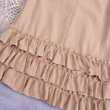 Toddler Girl Solid Color Lace Trim Sleeveless Dress