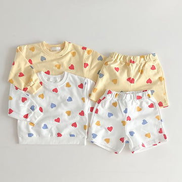Toddler Colorful Heart 2 Pieces Set