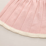 Toddler Girl Flower Diamond Dress 2 Pieces Set