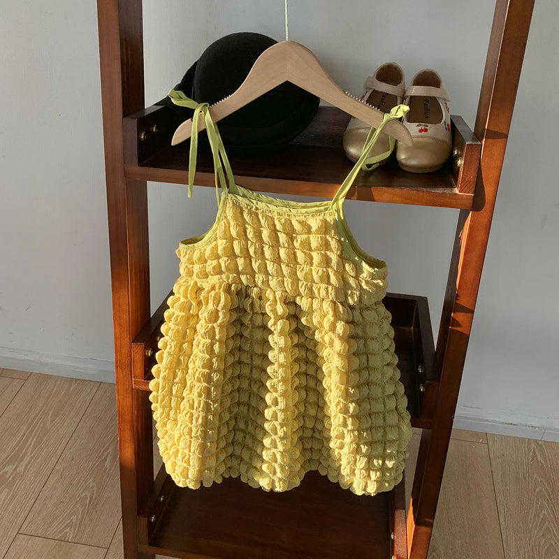 Toddler Girl Bubble Sling Dress