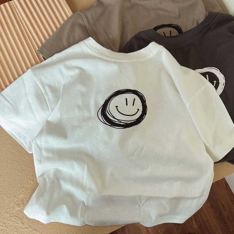 Toddler Smiley Half Sleeve T-Shirt