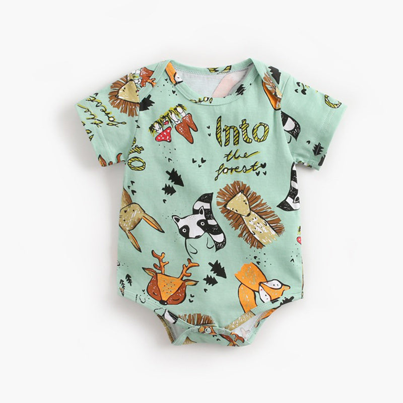 Baby Boys Animal Print Bodysuit