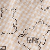 BABY Toddler Plaid Bear Casual Pants