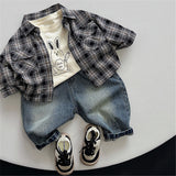 Toddler Denim Retro Casual Pants