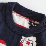 Toddler Santa Claus Elk Bear Christmas Knitted Sweater